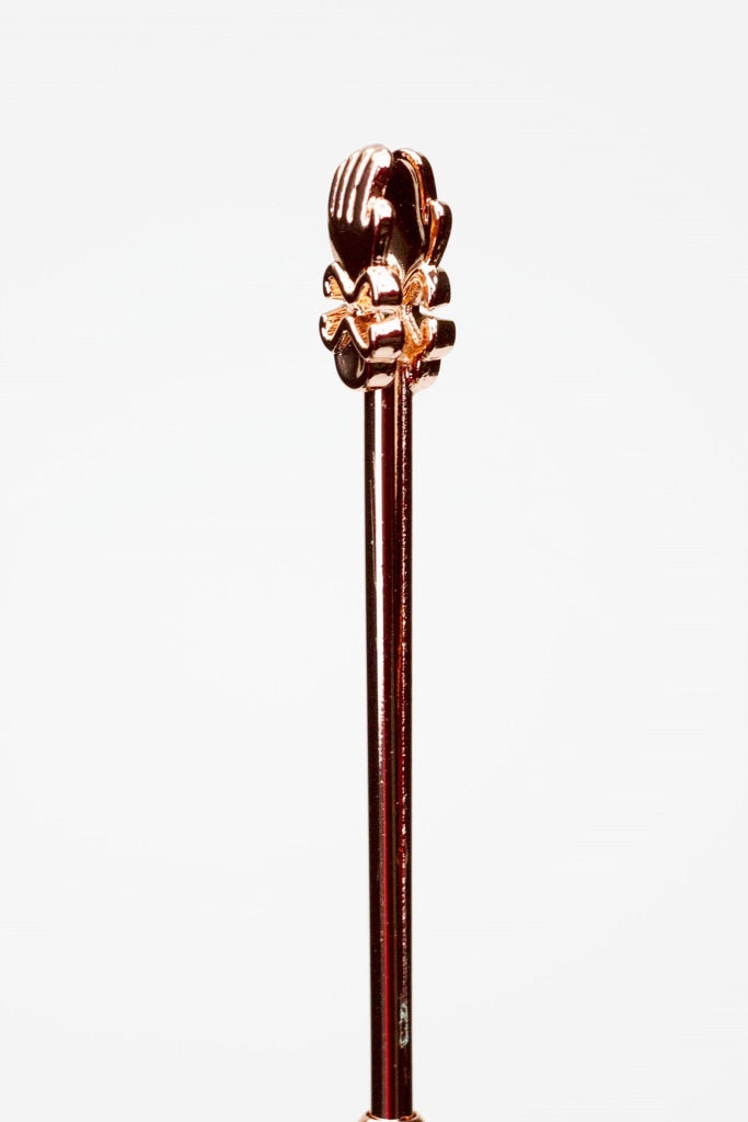 The Flower Stampede ring roach clip is an elegant way to hold your marijuana and cannabis joints, blunts and pre-rolls