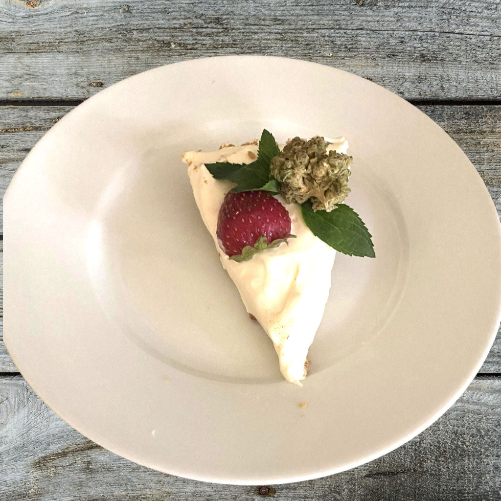 How to Make a ‘No-Bake’ Cannabis-Infused Cheesecake