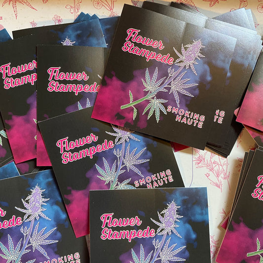 All About the Limited Edition Flower Stampede Stickers