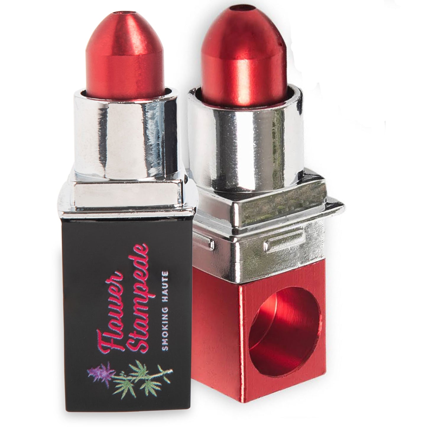 Adorable right? And so discreet.  You can light up anywhere with the Flower Stampede Lipstick Pipe.  Get a limited time BOGO deal on lipstick pipes.