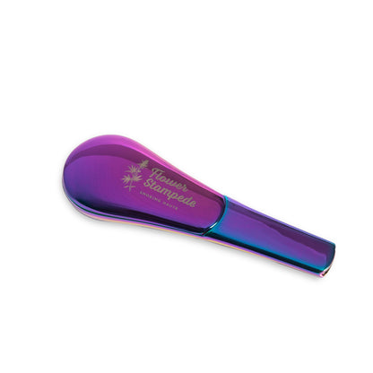 Add some style to 4:20 with the sleek Flower Stampede Magnetic Spoon Pipe