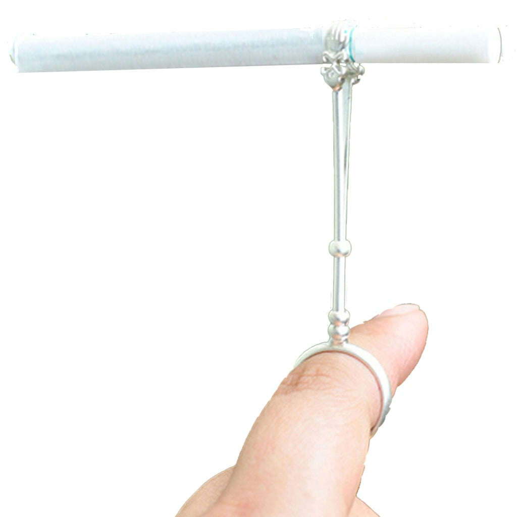 The Flower Stampede ring roach clip is an elegant way to hold your marijuana and cannabis joints, blunts and pre-rolls.