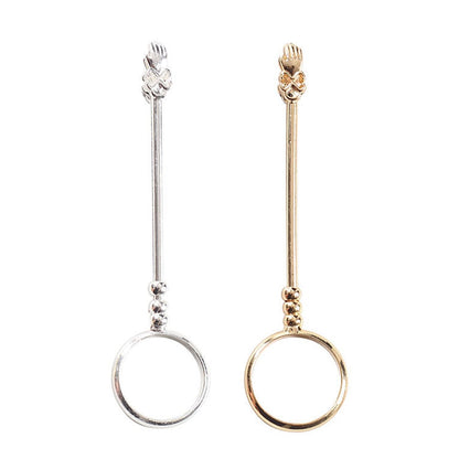 The Flower Stampede ring roach clip is an elegant way to hold your joints, blunts and pre-rolls
